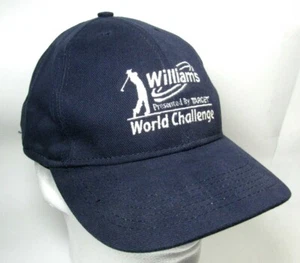Berretto Golf Williams World Challenge Blu Cinghia Regolabile Schienale Presentato da Target - Foto 1 di 9