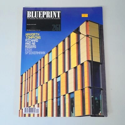 RARE : Blueprint Magazine / December 2007 - Architecture + Design / Coffee Table - Image 1 of 4