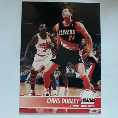 1994-95 NBA Hoops Chris Dudley #175 portlland trailblazers. Free shipping!! - Image 1 of 3