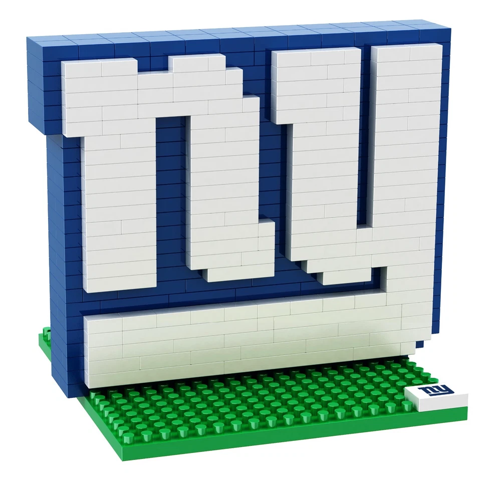 Officially Licensed NFL Brxlz 3d Team Logo Puzzle Cardinals Giants