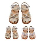 Girls Soft Closed Toe Princess Flat Toe Half Sandals With Bow Shoes Summer