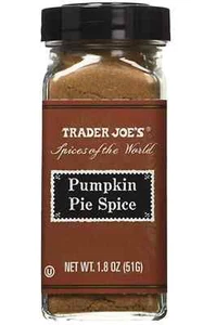 Trader Joe’s Pumpkin Pie Spice Cinnamon Ginger Lemon Peel Nutmeg Cloves Cardamom - Picture 1 of 4