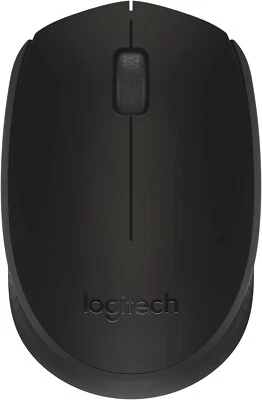 MOUSE WIRELESS LOGITECH M171 2.4GHz NERO 1000 DPI RICEVITORE USB PC MAC LAPTOP - Immagine 1 di 4