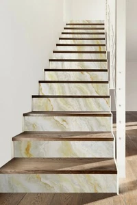 3D Simple Marble 032NA Stair Risers Decoration Photo Mural Decal Wallpaper Fay - Imagen 1 de 5