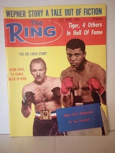 April 1975 The RING BOXING MAGAZINE JOE LOUIS STORY JOE FRAZIER REDD FOXX ALI - Picture 1 of 4
