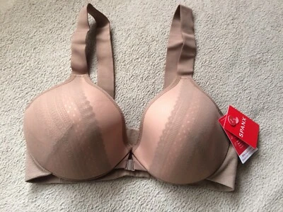 Sutiã Spanx 36B Café/Vintage Rosa-Lelujah Ilusão Renda Underwire #30061R Novo com etiquetas - Imagem 1 de 4