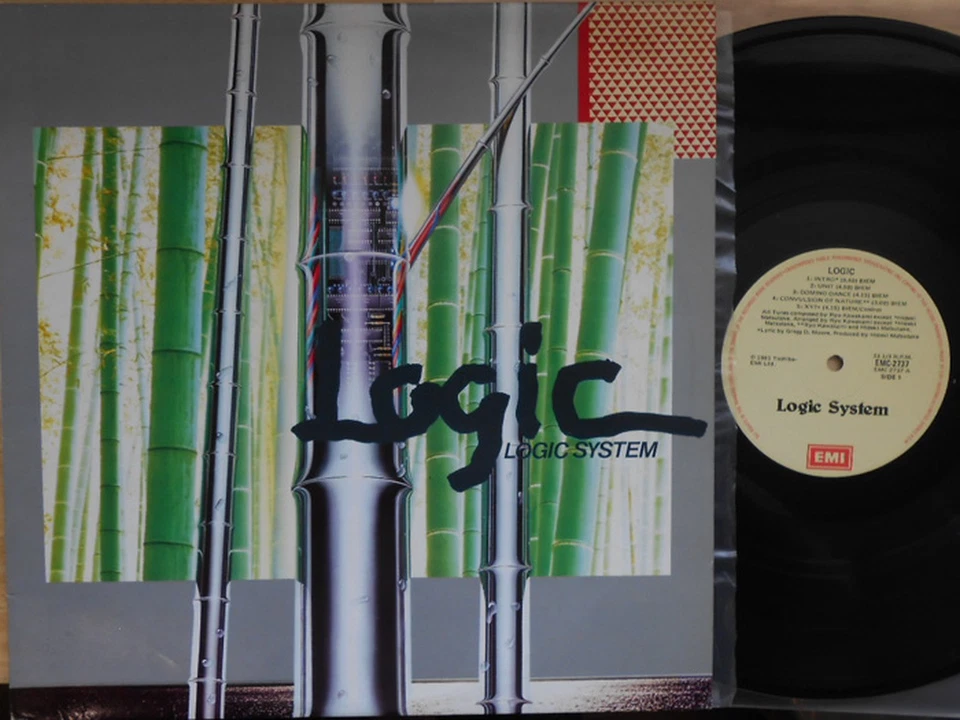 Logic System ORIG OZ LP Logic EX '81 EMI EMC2737 Electronic Synth Pop YMO - Image 1 of 1