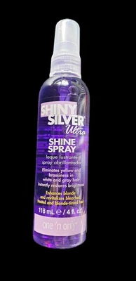 One 'n Only Shiny Silver Ultra Shine лак для волос унисекс для сухих волос 4 жидк. унц. - Изображение 1 из 2