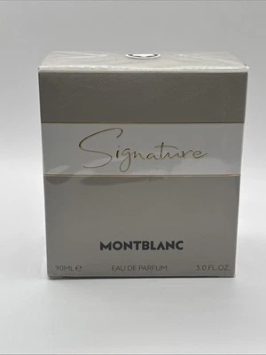Mont Blanc Signature Eau De Parfum 3.0 oz 90 ml NEW Authentic Sealed - Image 1 of 3