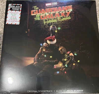 The Guardians Of The Galaxy Holiday Special RSD Clear Green Red Splatter Vinyl - Image 1 of 3
