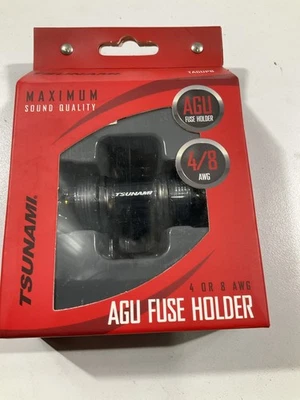 Portafusibles AGU calibre 4 u calibre 8 Metra TAGUPB para instalación de audio móvil Foto 1 de 4