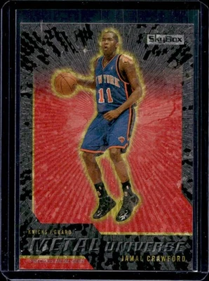 Skybox Jamal Crawford Metal Universe Precious Gems Red #35/50 Knicks 2008-09 Foto 1 de 2