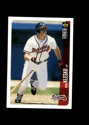 Ryan Klesko 1996 Collector's Choice Baseball Card #460 Atlanta Braves - Image 1 of 2