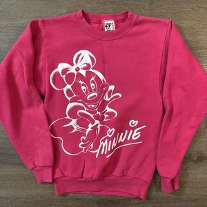 Vintage 90s Disney Designs Minnie Sweatshirt Minnie Mouse made in USA size Small - Picture 1 of 7
