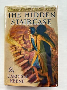 Nancy Drew - THE HIDDEN STAIRCASE - Popular!! - 1943 - Dust Jacket - Keene - Picture 1 of 8
