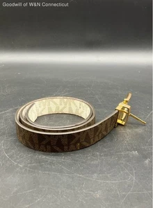 Michael Kors Belt Size 42 Women Brown Basic - Picture 1 of 5