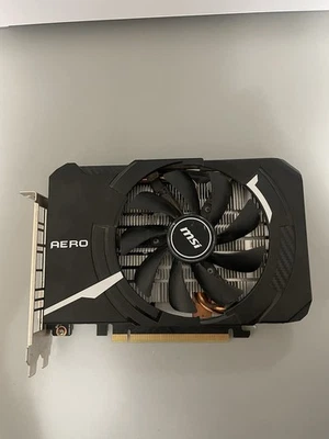 MSI GeForce GTX1660 AERO ITX 6GB OC GDDR5 Graphics Card Video Card HDMI DP DVI - Image 1 of 3