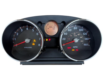 Medidores de painel de instrumentos velocímetro 2008 Nissan Rogue 38.616 milhas - Imagem 1 de 4