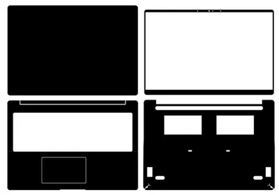 Carbon Vinyl Sticker Skin Cover for HUAWEI MagicBook X16 (2026) GOH-X Laptop - Image 1 of 4