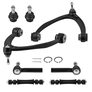 Front Upper Control Arms Tie Rods For 07-13 Silverado GMC Sierra 1500 Escalade - Picture 1 of 21