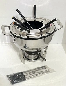 All-Clad Edelstahl Aluminiumguss Fonduetopf, 3 1/2 Quart für Käse/Schokolade - Bild 1 von 20