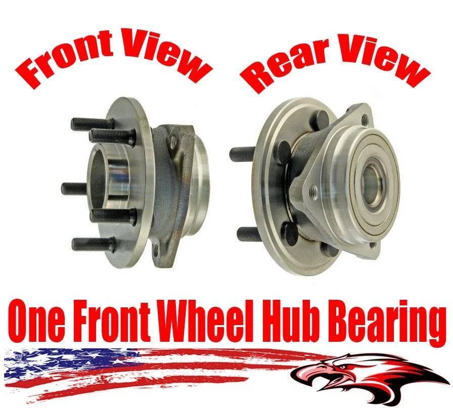 Новый подшипник ступицы одного переднего колеса в сборе для Jeep Cherokee 99-01 и Wrangler 00-06 - Изображение 1 из 4