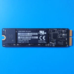 Genuine SANDISK SD6PQ4M-128G-1021 655-1837C Apple MacBook Air 128GB SSD - Picture 1 of 2