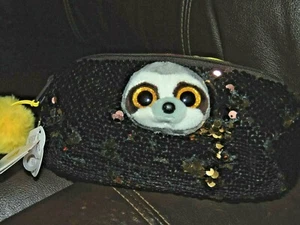 TY Fashion Flippy Sequin Pencil Bag - DANGLER the Sloth 8" - Picture 1 of 4