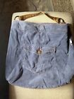 Gap Fall 2006 Corduroy Handbag Tote With Leather Strap Reversible To Jean 