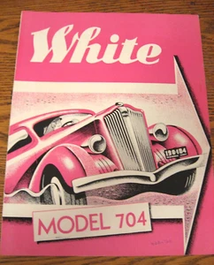 1939 Original White Motor Company Model 714 Truck Orphan Brochure, Chicago - Picture 1 of 4