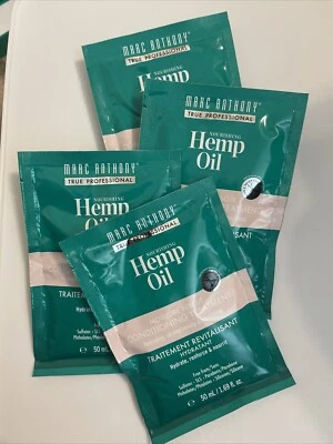 MARC ANTHONY~~JUEGO DE 4 PAQUETES~ACEITE DE CÁÑAMO~TRATAMIENTO ACONDICIONADOR RESCATE HUMEDAD Foto 1 de 3