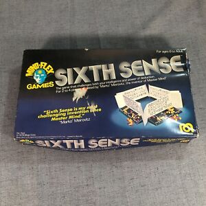 Vintage Mind Flex Games Sixth Sense Board Game 2 - 4 Players 1978 Complete