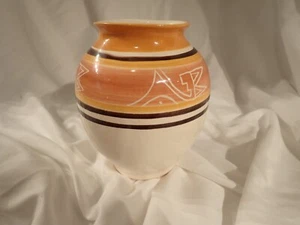 Vintage UTE MOUNTAIN TRIBE Pottery Signed Vase J. Taylor 6.5" tall and very nice - Picture 1 of 3