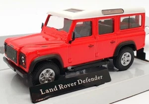 Cararama 1/43 Model Car Scale 453260 - Land Rover Defender - Masal Red - Picture 1 of 6