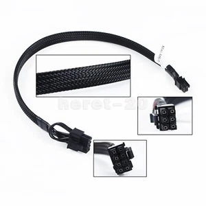 Mini 6pin to 8pin PCI-e Video Card Power Cable for Apple Mac Pro G5 Towers - Picture 1 of 17
