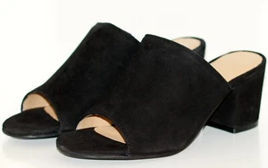 Levi ´ S Mule Sandalo Ot Scamosciato Nero Taglia 37 Nuovo - Picture 1 of 4