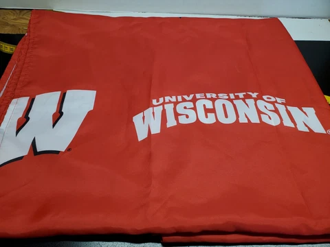 University of Wisconsin Badgers 4 x 6 Foot Banner - Northwest Cover