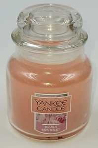 YANKEE CANDLE SMALL JAR BLUSH BOUQUET 3,7 OZ [OHNE BOX] - Bild 1 von 3