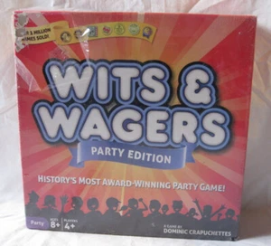 WITS & WAGERS PARTY EDITION GAME, NEW - Picture 1 of 10