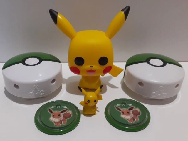 Genuine pokemon figura de ação versão japonesa do brinquedo mcdonald's  pikachu e outros raros brinquedos modelo de impressão - AliExpress