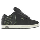 Etnies Men's Fader Black Green Low Top Sneaker Shoes Clothing Apparel Skatebo.