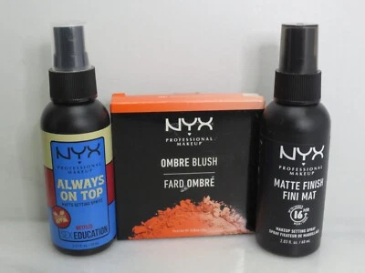NYX PROFESSIONAL MAKEUP MATTE FINISH, MATTE SETTING, BLUSH - 3PCS - Image 1 of 3