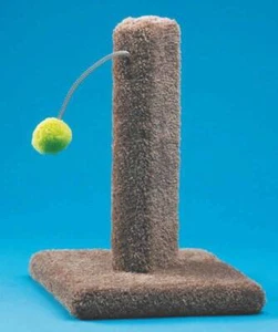 Kitty Cactus With Pom Pom Scratching Post With Toy 25'' X 17.5'' X 11.25'' - Picture 1 of 1