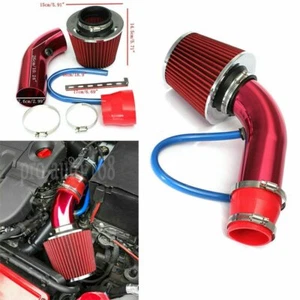 Car Cold Air Intake Filter Induction Set Pipe Power Flow Hose System Accessories - Picture 1 of 11