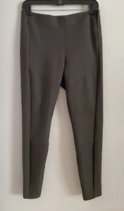 ATHLETA Madison Moto Apretado Tiro Alto Cremallera Lateral Verde Para Mujer Talla 8 NUEVO - Imagen 1 de 5