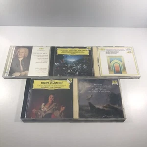 Deutsche Grammophon CD Bundle Lot Classical Music Bach Mendelsson Bizet Grieg - Picture 1 of 17