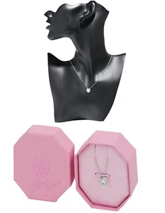 NIB 100% 5720852 Ariana Grande x Swarovski White Radiant Heart Pendant Necklace - Picture 1 of 5