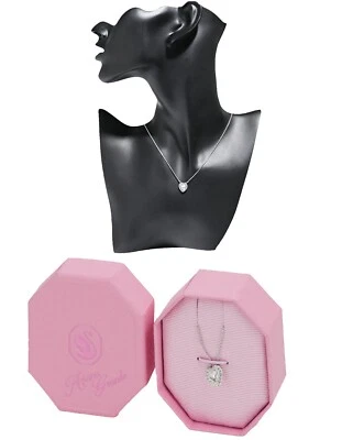 NIB 100% 5720852 Ariana Grande x Swarovski White Radiant Heart Pendant Necklace - Image 1 of 4