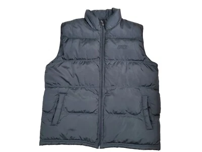 Chaleco acolchado Southpole XL negro para hombre Y2K 2000s MCMXCI Foto 1 de 4