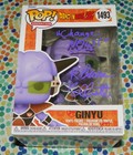 R Bruce Elliott Ginyu Dragon Ball Z #1493 Signed Funko Pop Auto BAS Beckett